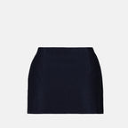 Jupes Jupe mini Prada Bleu foncé Femme