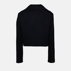 Jacken Veste en laine Prada Dunkelblau Femme