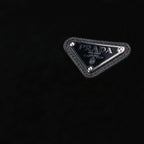 Manteaux Doudoune en velours Prada Noir Homme