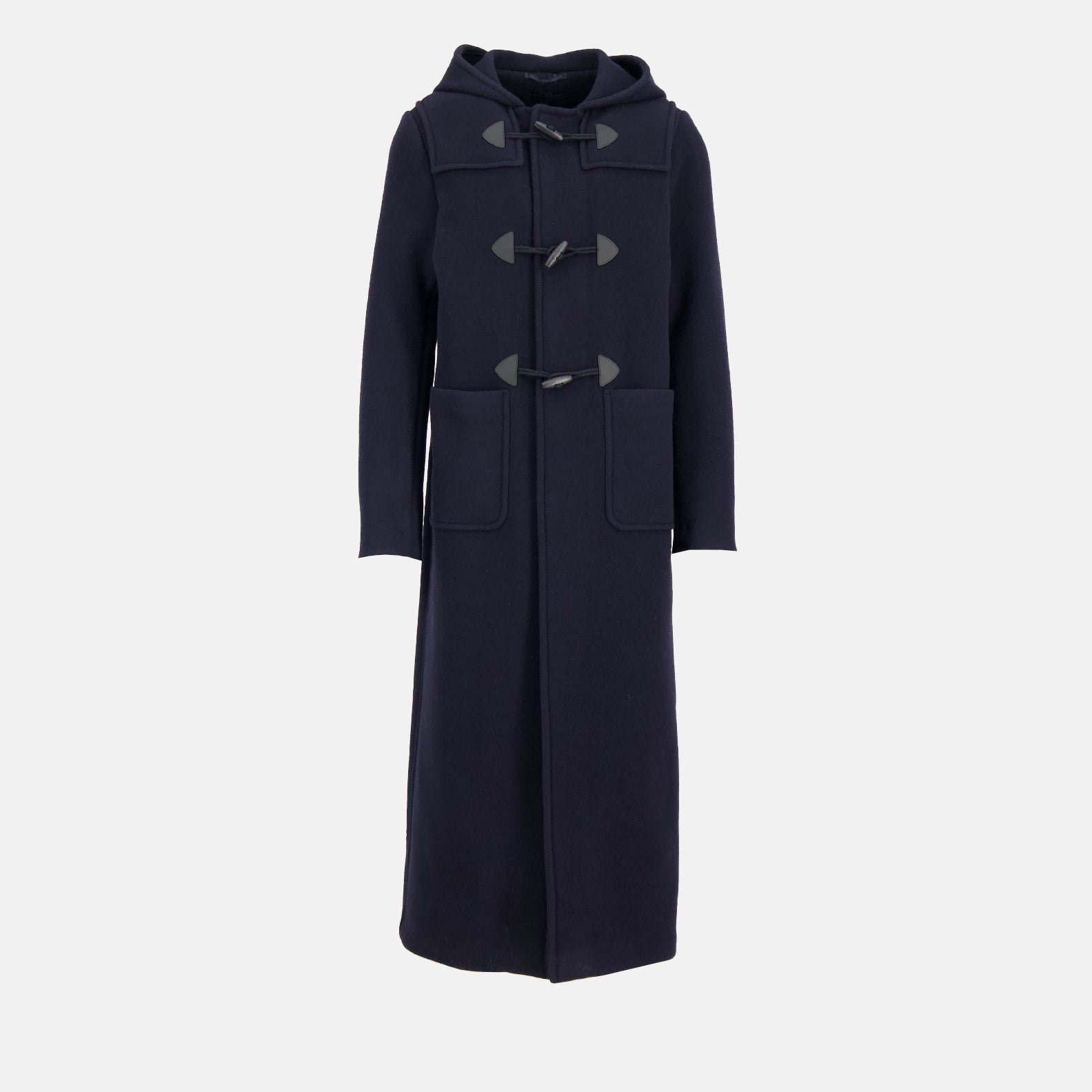 Coats Wool Duffle Coat Prada Dark blue Man