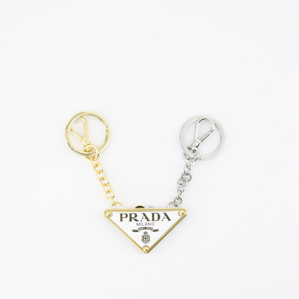 Lifestyle Divisible keyring Prada Silver Women
