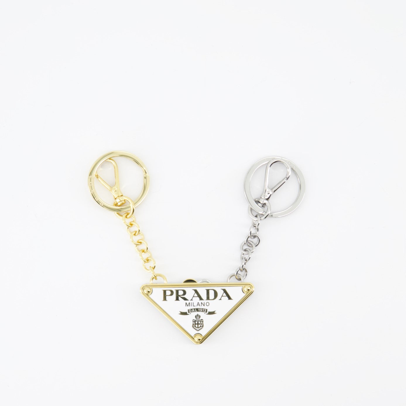 Lifestyle Divisible keyring Prada Silver Women
