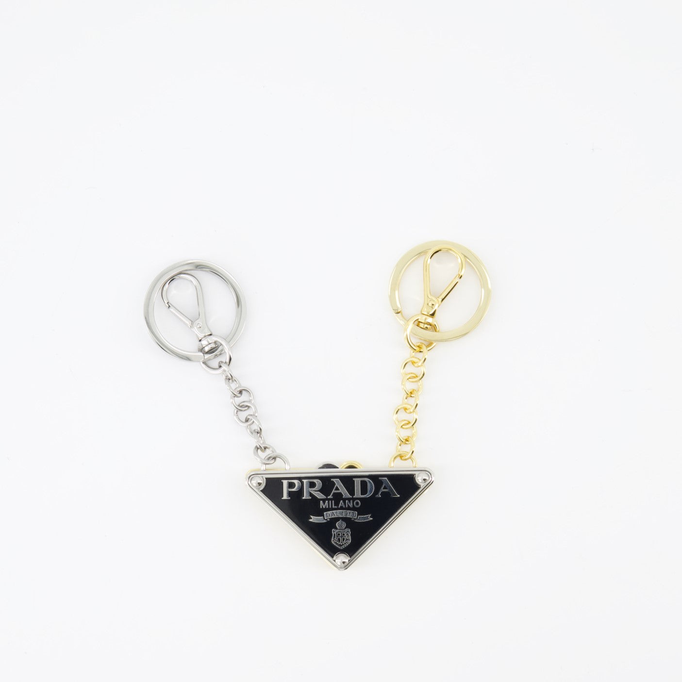 Lifestyle Divisible keyring Prada Silver Women