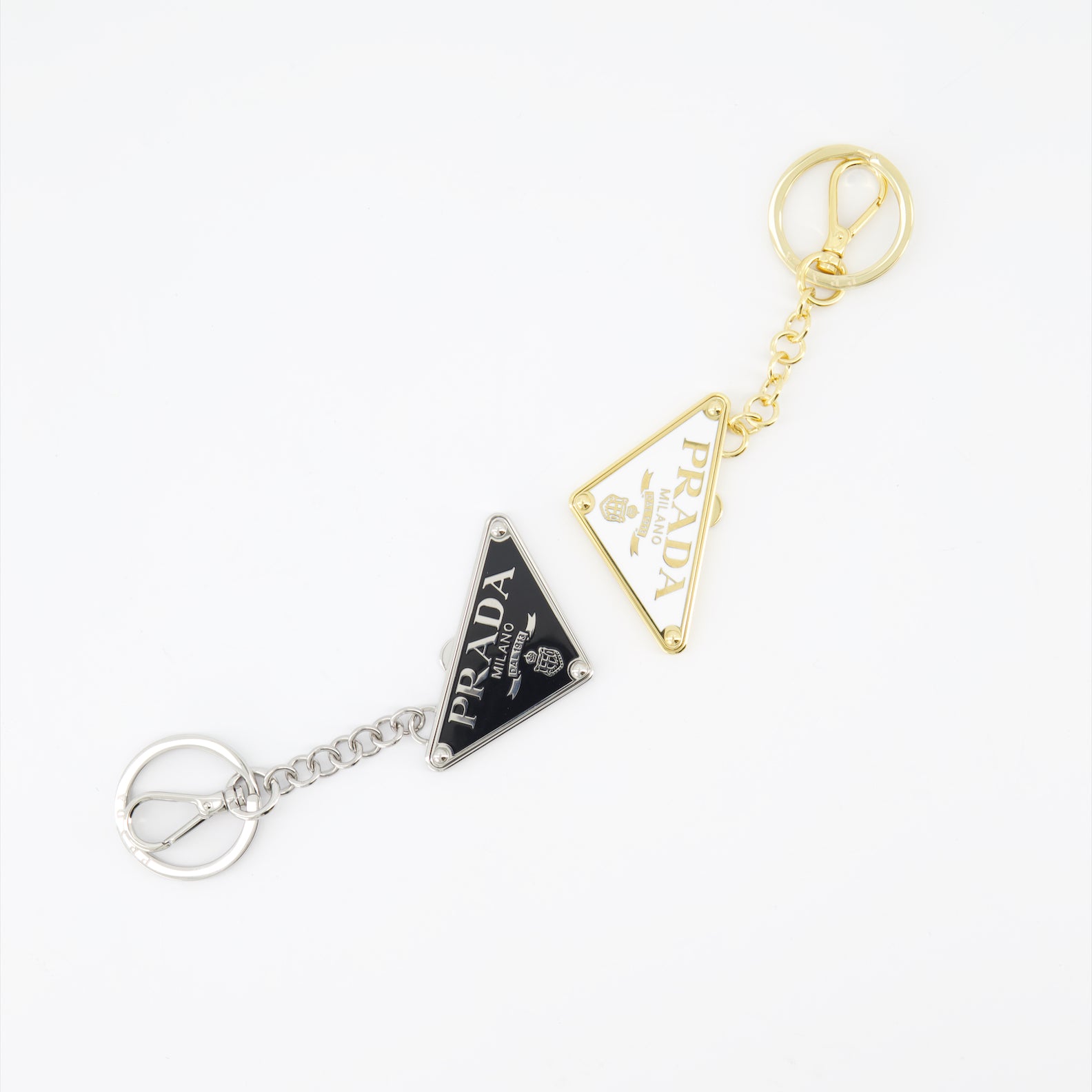Lifestyle Divisible keyring Prada Silver Women