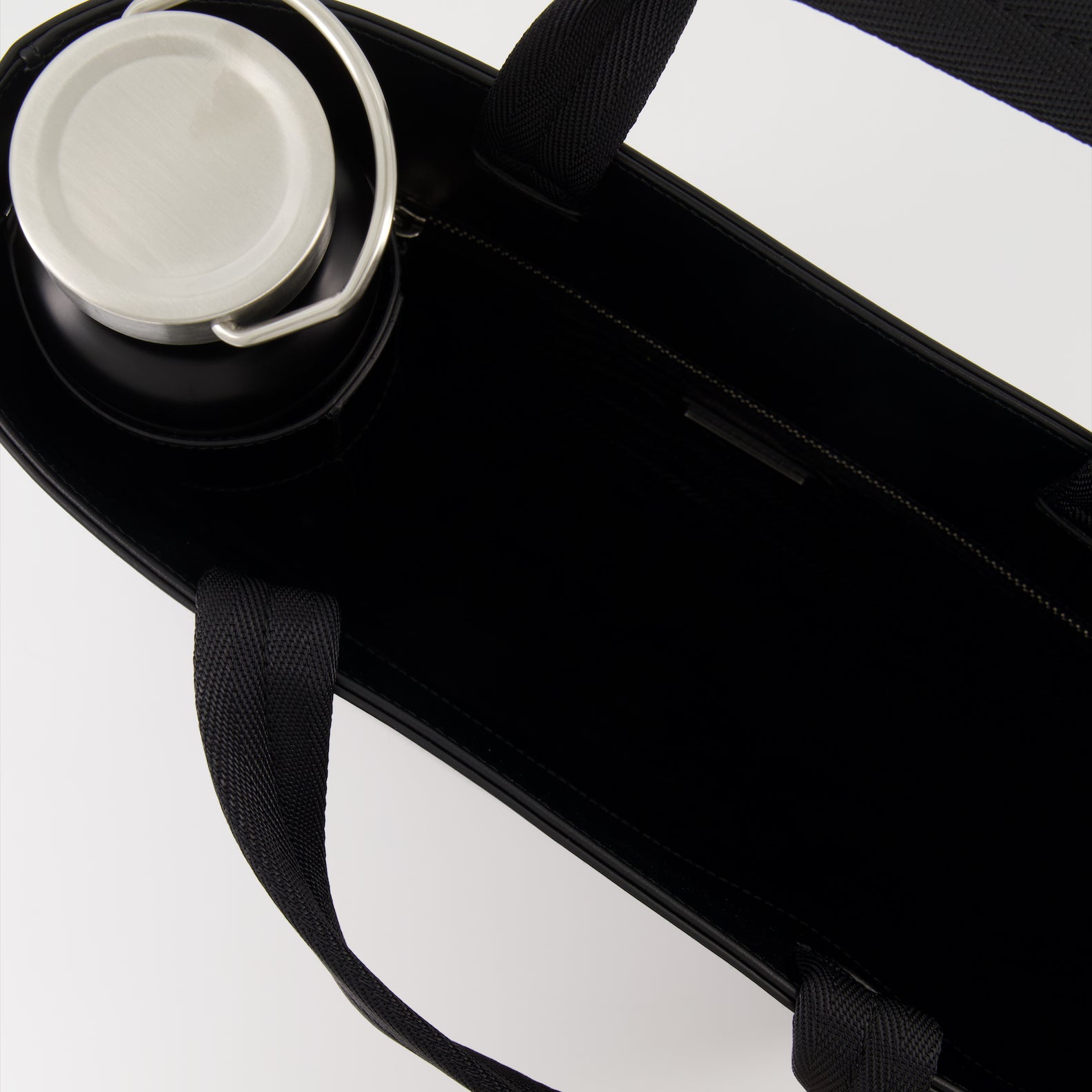 Sacs bandoulière Sac cabas en cuir Prada Noir Homme