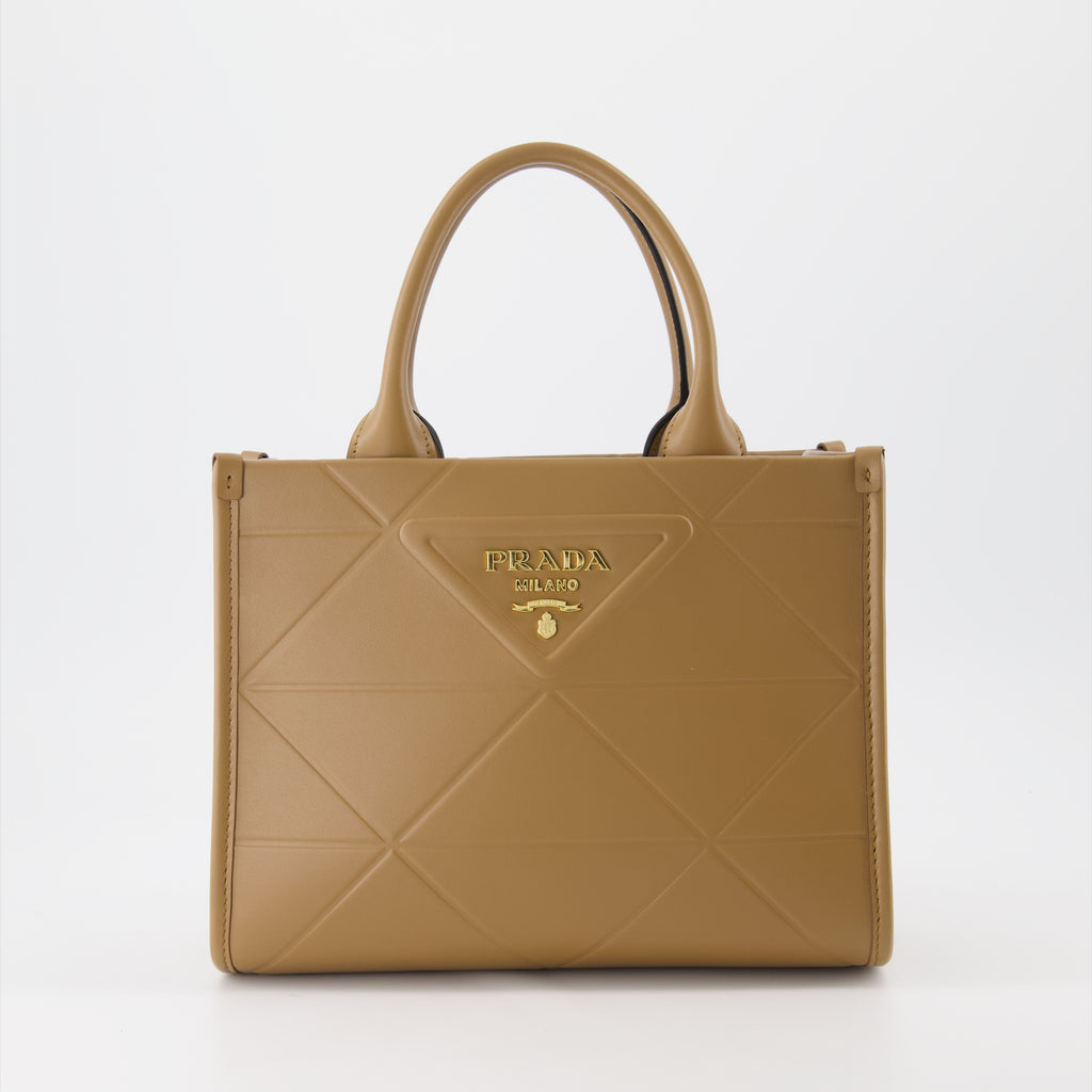 토트백 Sac Symbole Prada 갈색 Femme