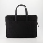 Bolsas de deporte y viaje Porte-documents en Re-Nylon Prada Negro Homme