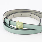 Cintos Ceinture réversible One Stud Valentino Garavani Azul Femme