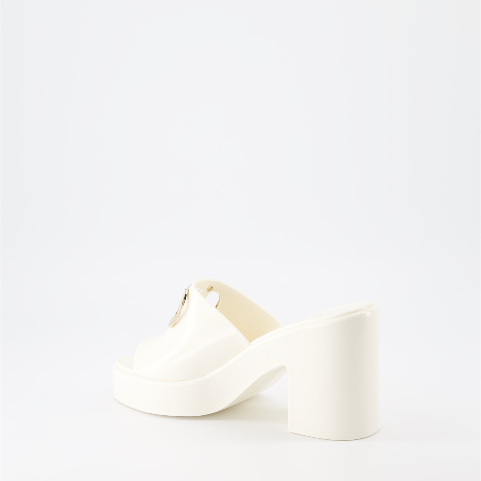 Zapatos abiertos Mules VLogo Valentino Garavani Blanco Femme