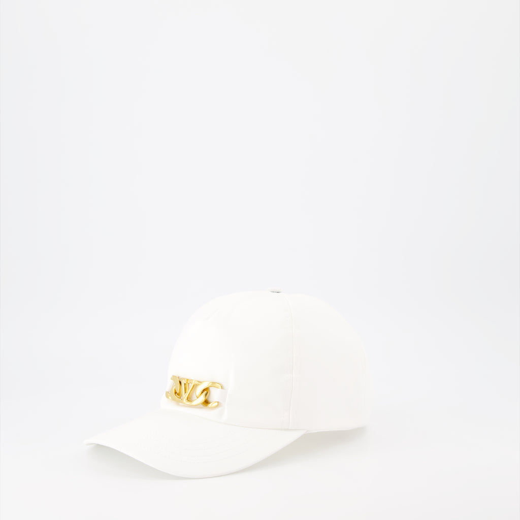 Chapéus, bonés e gorros VLogo Chain Cap Valentino Garavani Branco Femme