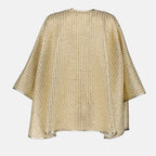 Vestes Poncho Optical Valentino Garavani Doré Femme