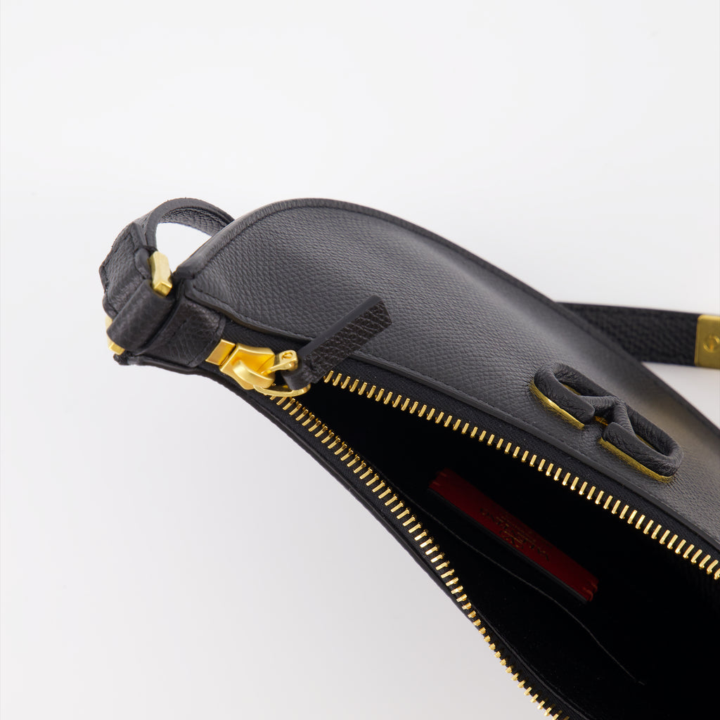 Sacs à main et épaule Sac Hobo VLogo Valentino Garavani Noir Femme