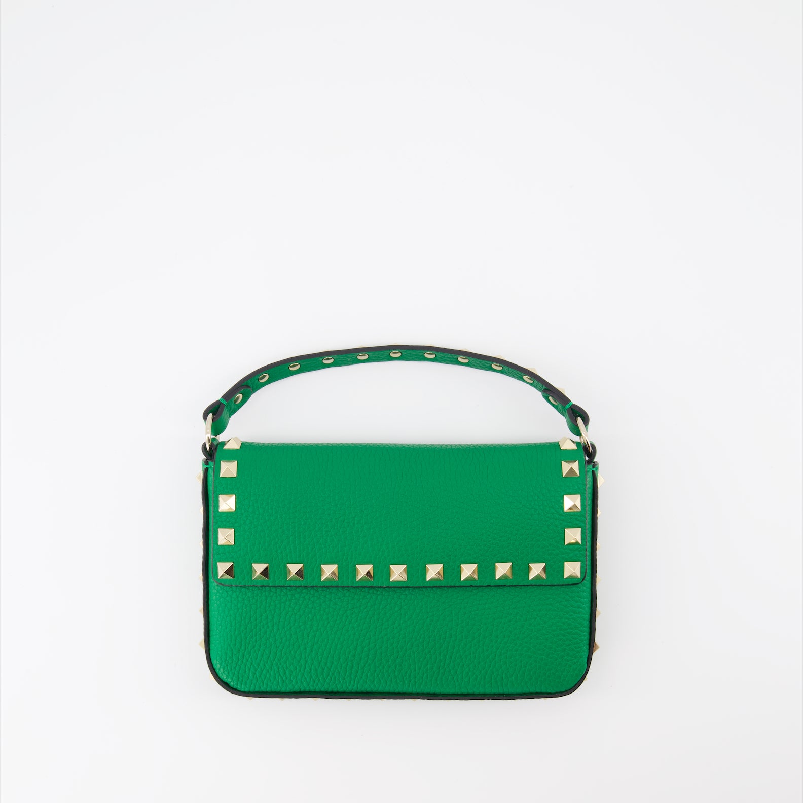 Bolsitas Pochette Rockstud Valentino Garavani Verde Femme