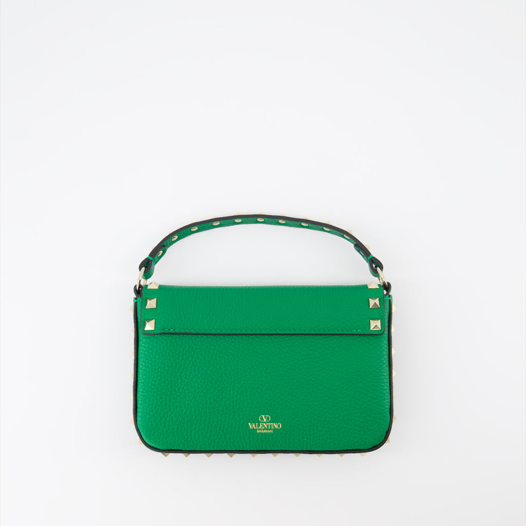 Bolsitas Pochette Rockstud Valentino Garavani Verde Femme