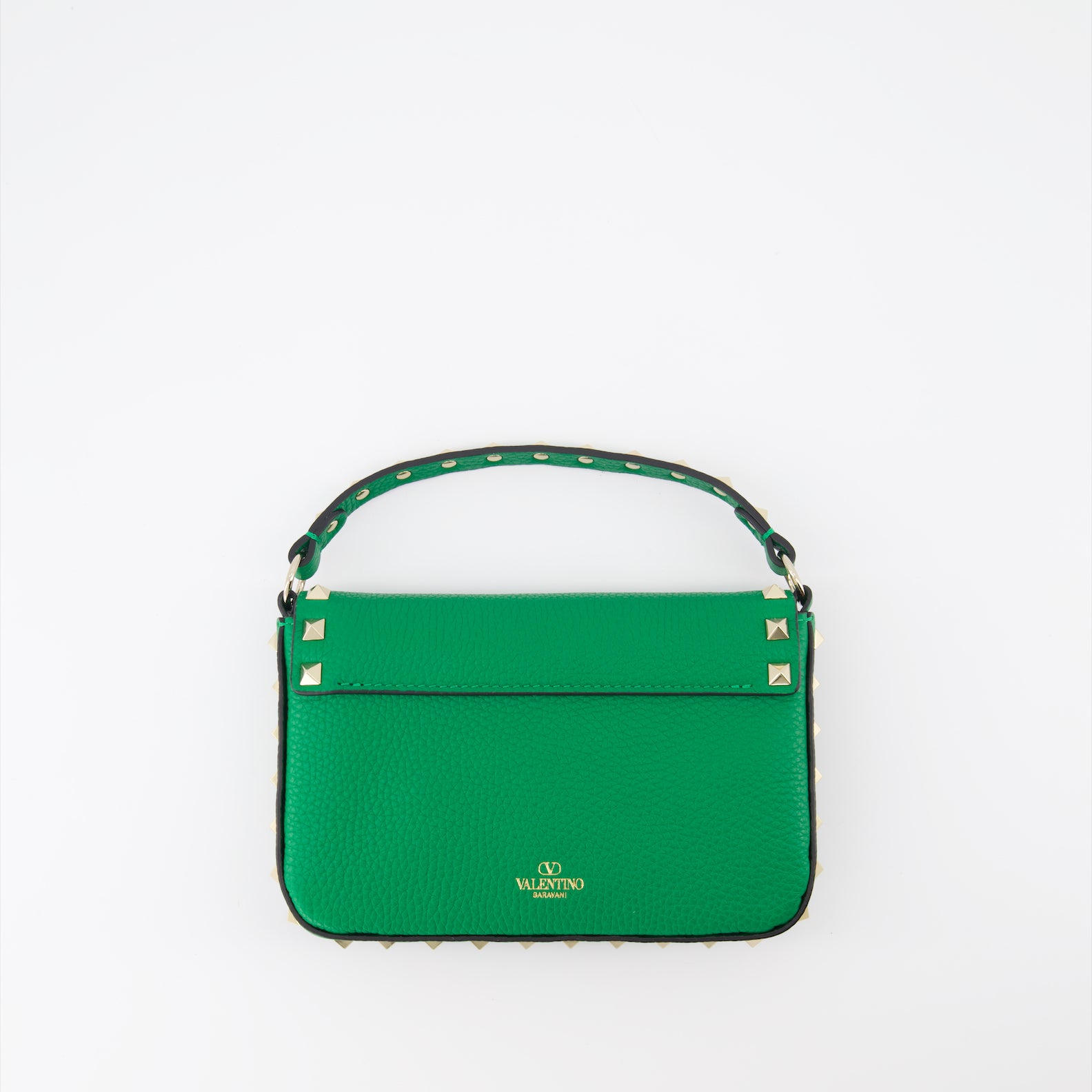 Bolsitas Pochette Rockstud Valentino Garavani Verde Femme