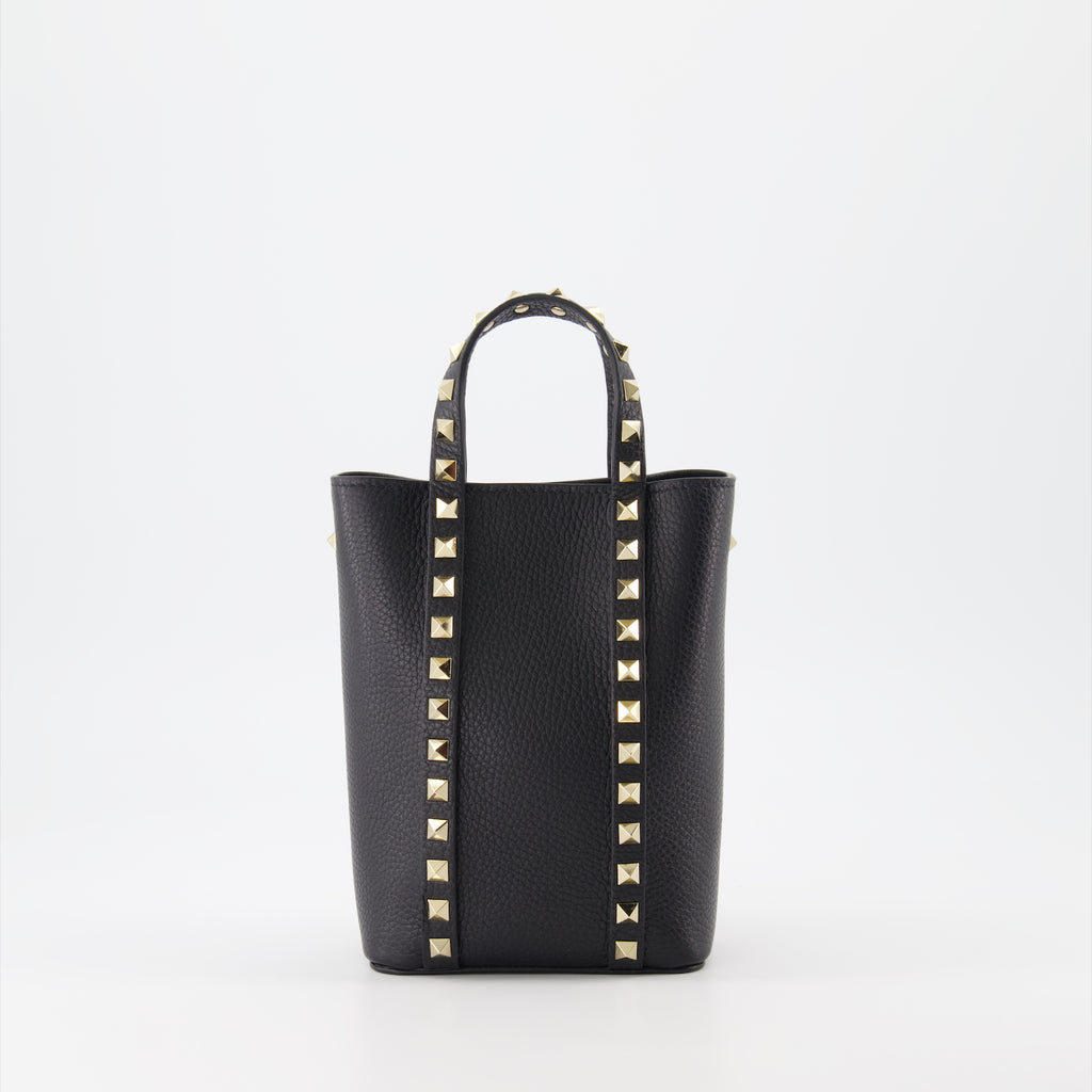 Bolsas bucket Sac Rockstud Valentino Garavani Preto Femme