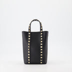 Bolsas bucket Sac Rockstud Valentino Garavani Preto Femme
