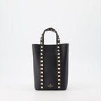 Bolsas bucket Sac Rockstud Valentino Garavani Preto Femme