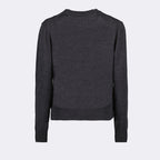 Maille Cardigan Ami de Coeur Ami PARIS Gris Femme