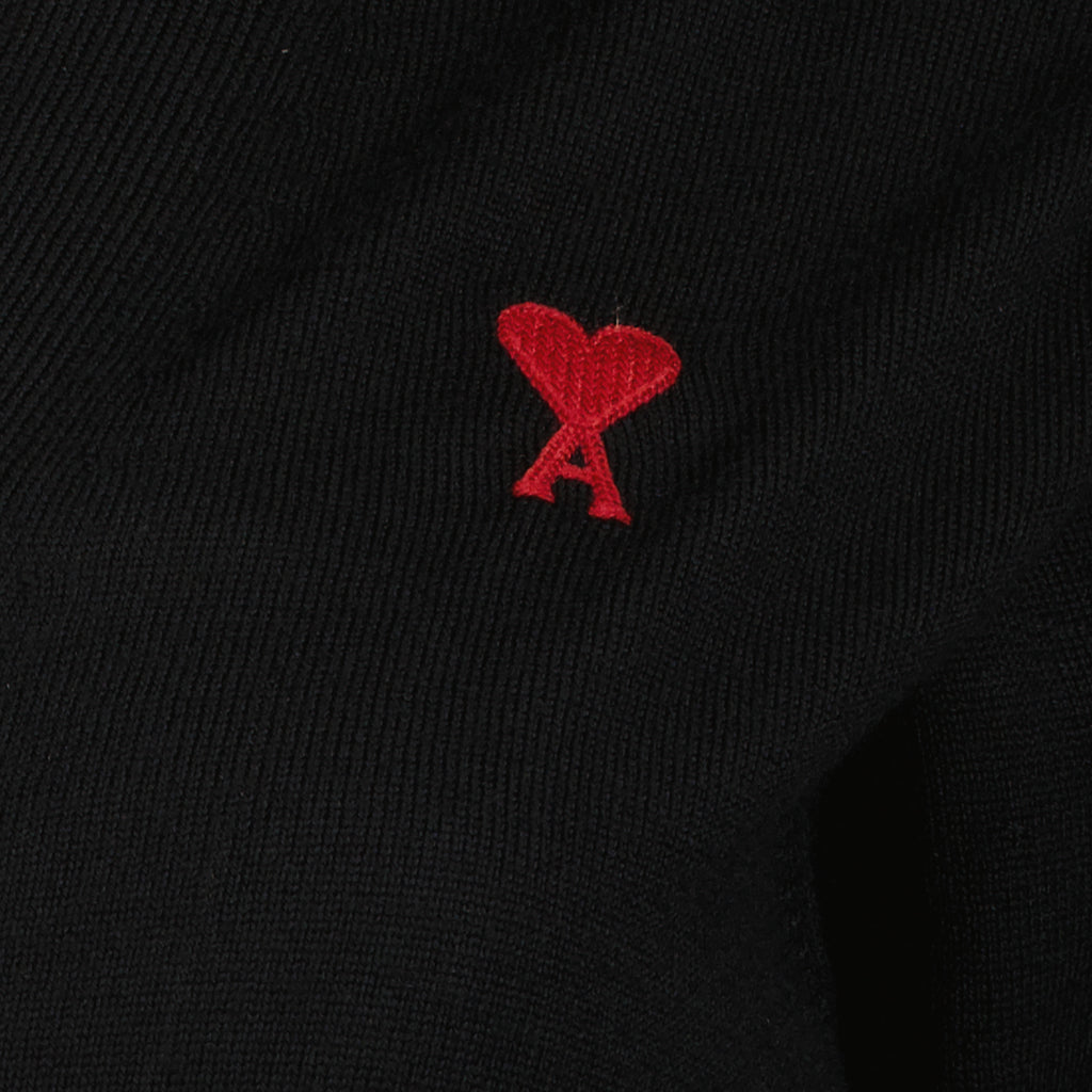 Maille Cardigan Ami de Coeur Ami PARIS Noir Femme