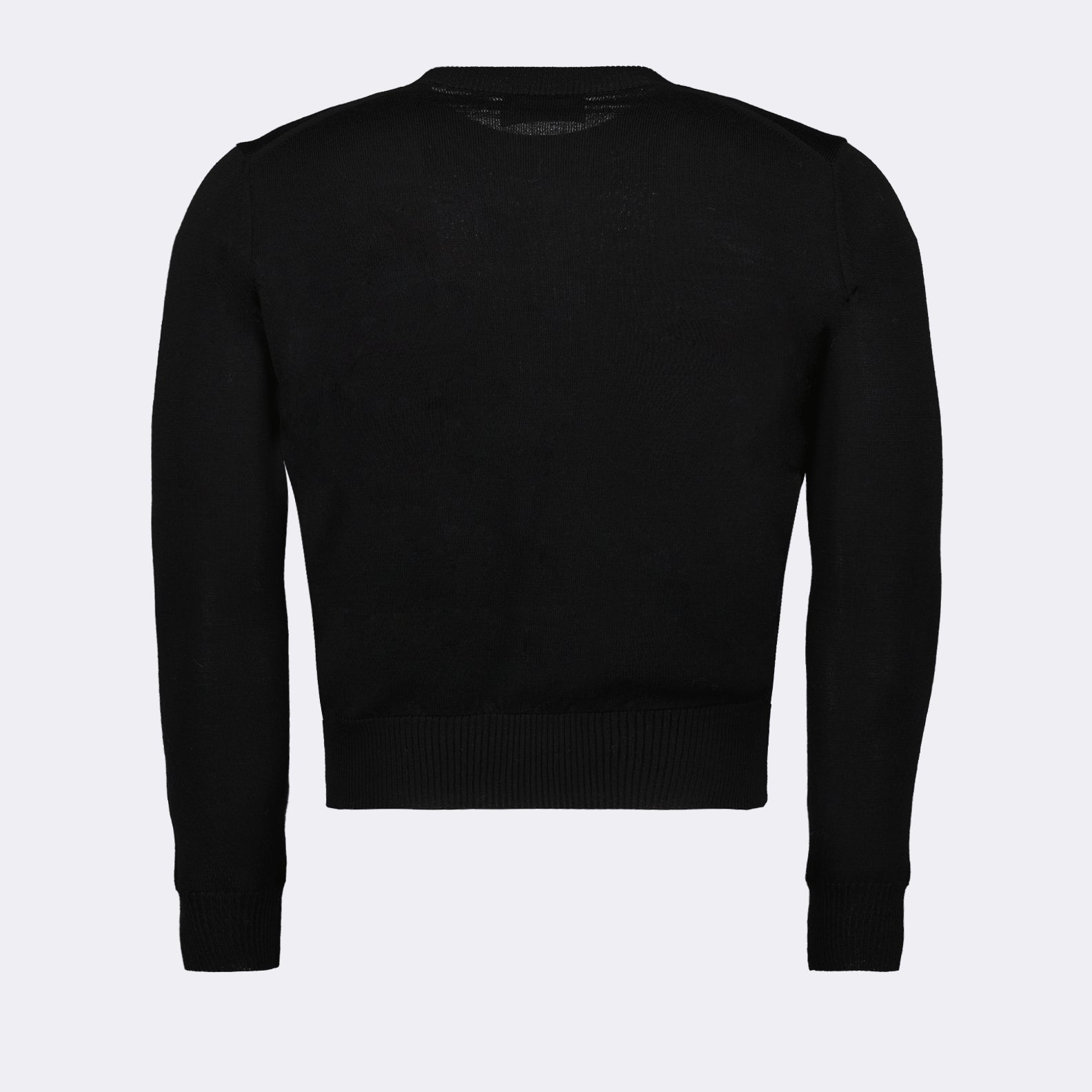 Maille Pull Ami de Coeur Ami PARIS Noir Unisexe