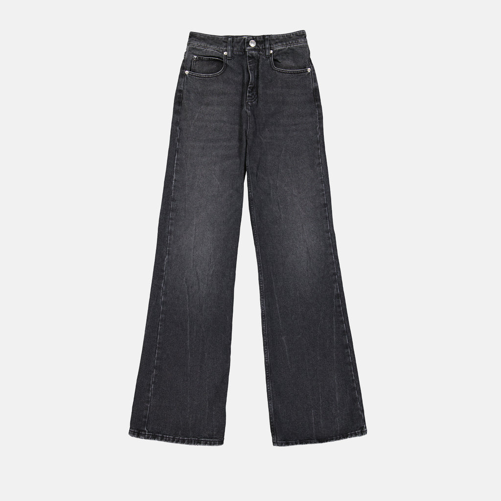 Pants Flared denim pants Ami PARIS Black Women
