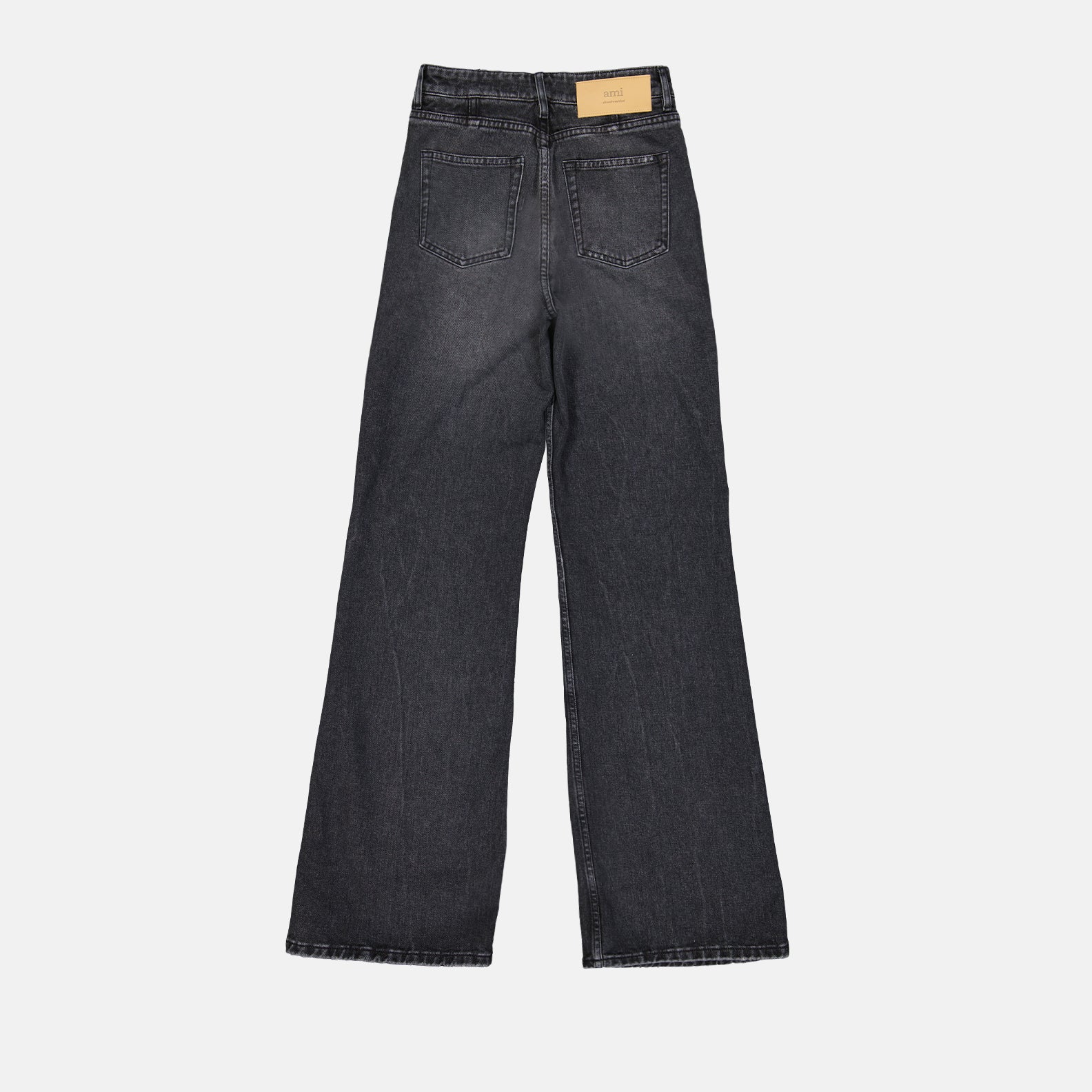 Pants Flared denim pants Ami PARIS Black Women