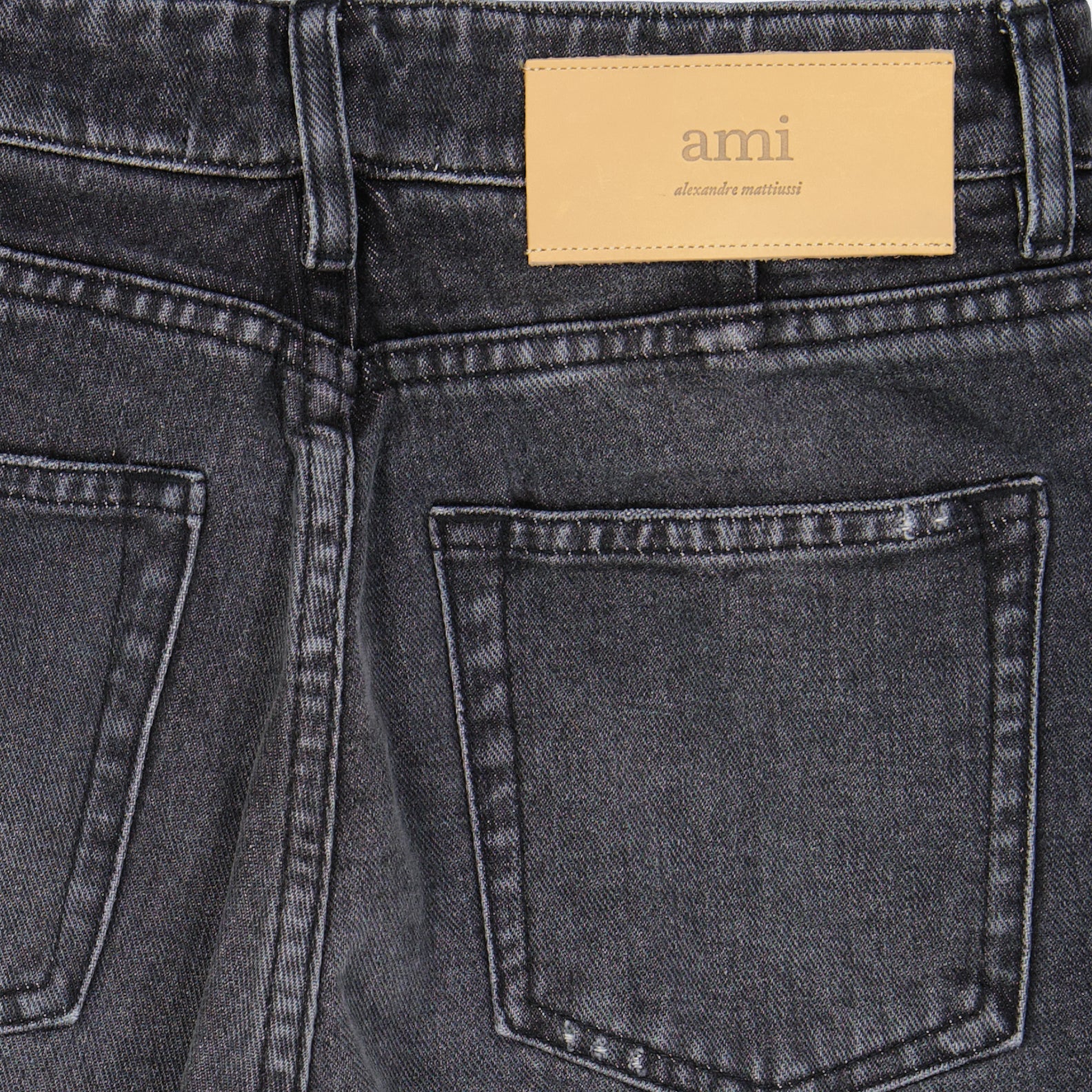 Pants Flared denim pants Ami PARIS Black Women