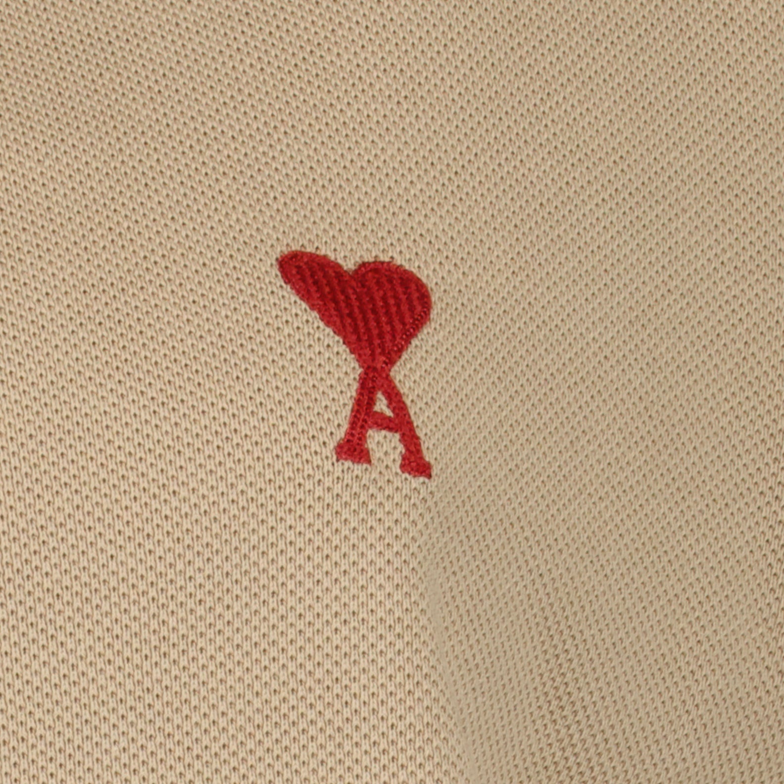 Polos Polo Ami de Coeur Ami PARIS Beige Unisexo