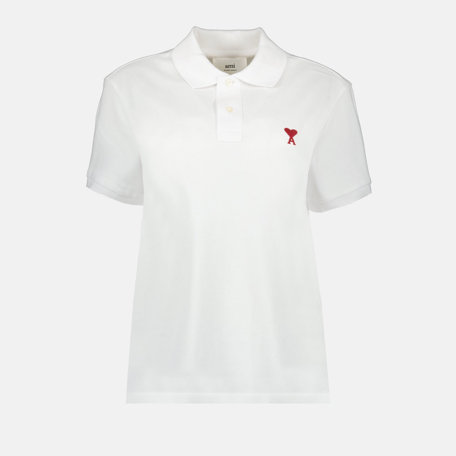 Polo shirts Friend of Heart Polo Shirt Ami PARIS White Unisex
