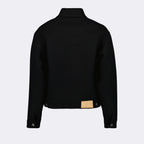 Jaquetas Veste en laine Ami PARIS Preto Unissex