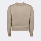 Maille Cardigan Ami de Coeur Ami PARIS Beige Homme