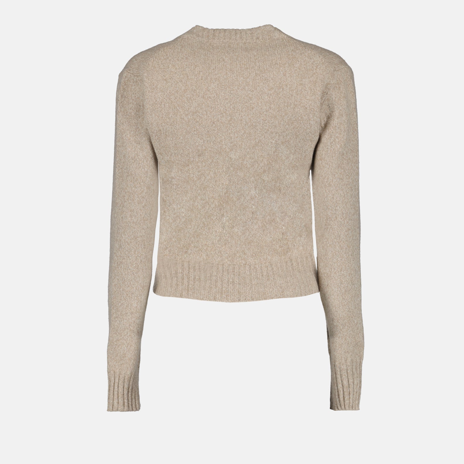 Maille Cardigan Ami de Coeur Ami PARIS Beige Femme