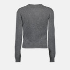 Maille Cardigan Ami de Coeur Ami PARIS Gris Femme