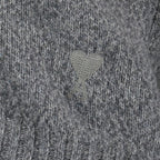 Maille Cardigan Ami de Coeur Ami PARIS Gris Femme