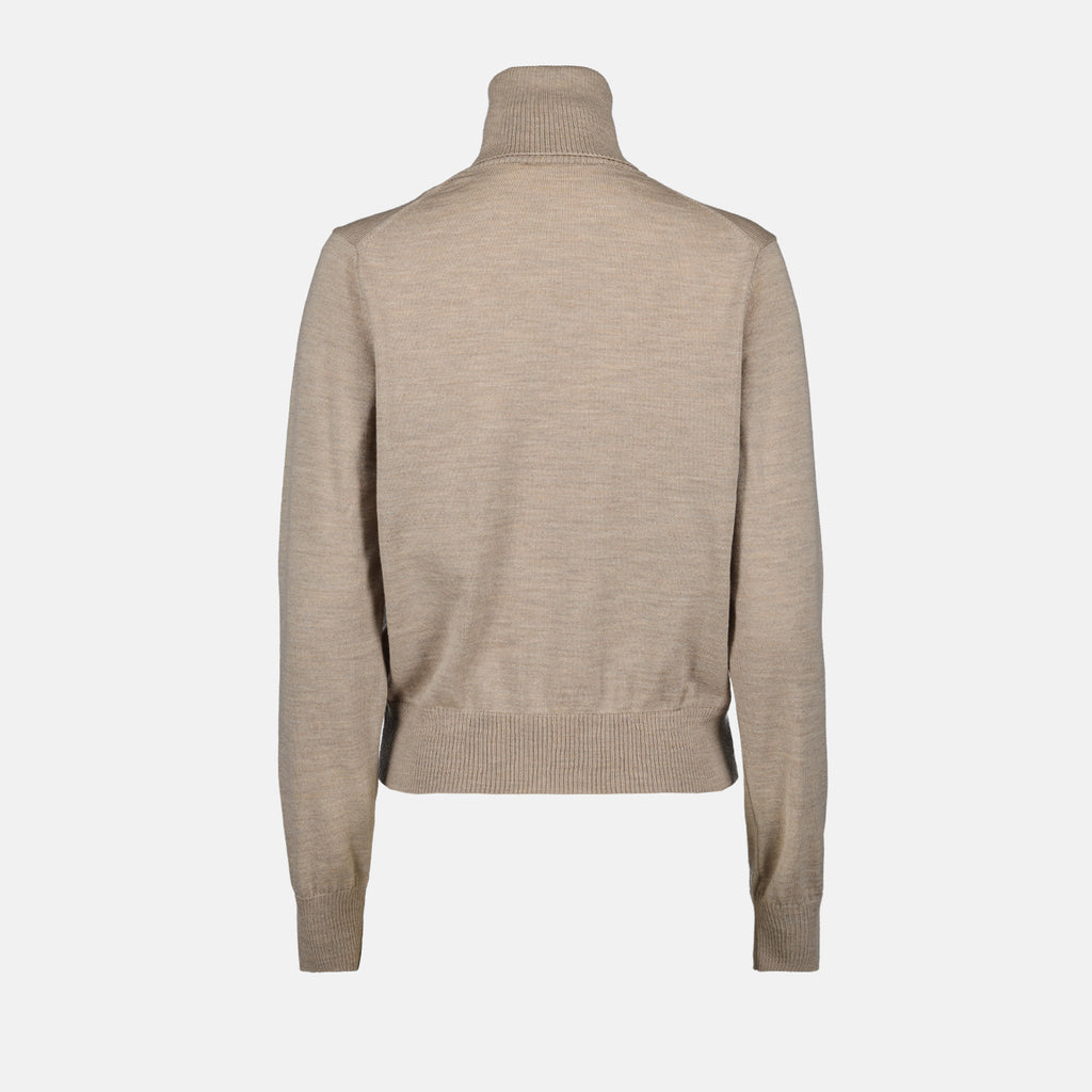 Prendas de punto Pull col roulé Ami de Coeur Ami PARIS Beige Femme
