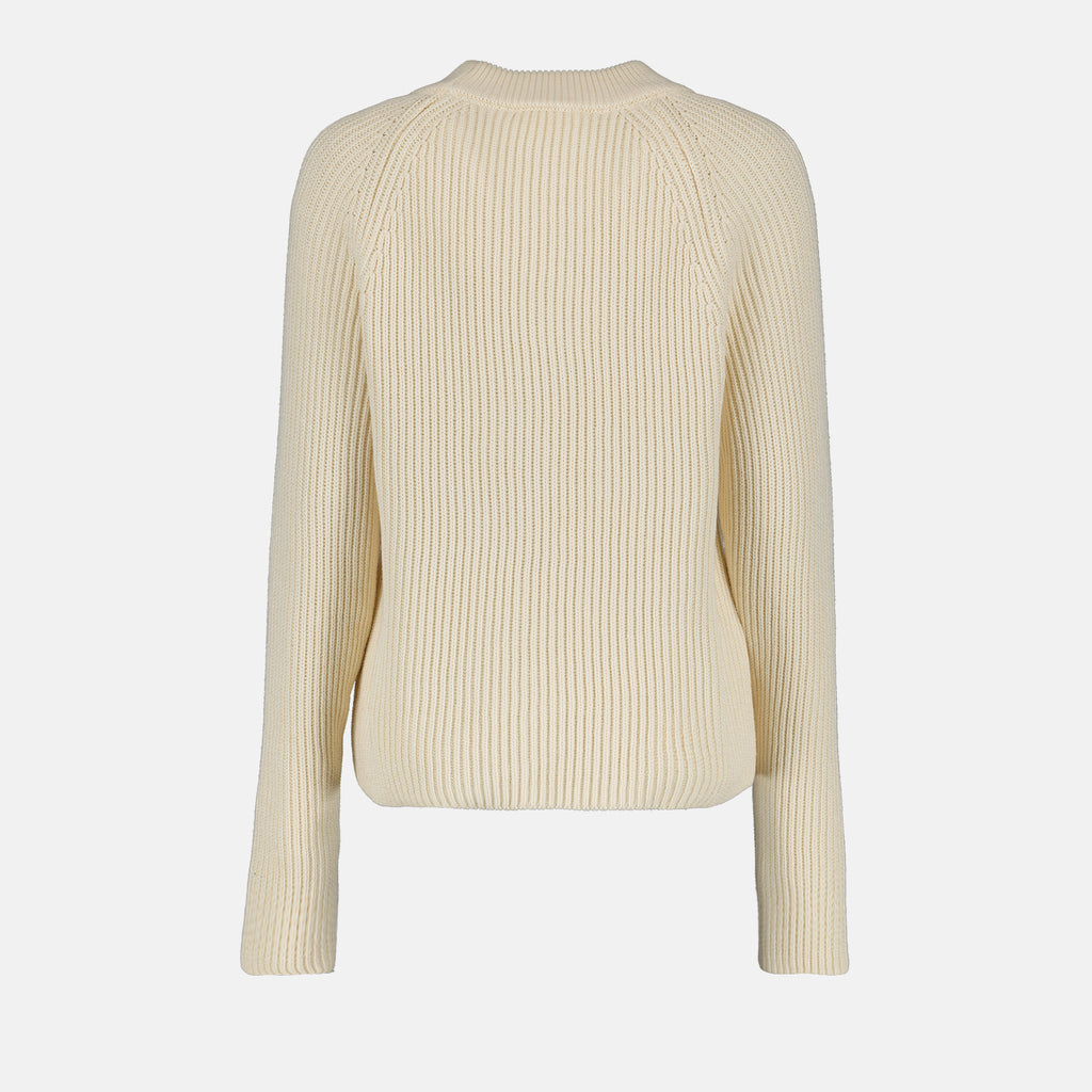Maglieria Pull a etichetta Ami PARIS Beige Femme