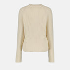 Maglieria Pull a etichetta Ami PARIS Beige Femme