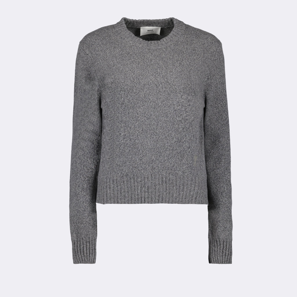 Maglieria Maglione Ami de Coeur Ami PARIS Grigio Femme