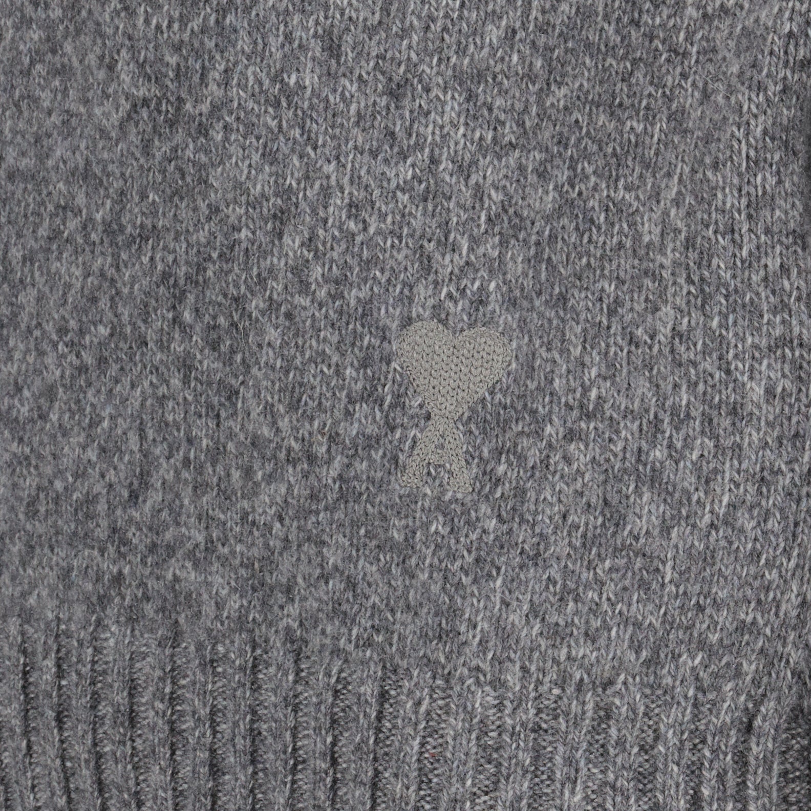 Maille Pull Ami de Coeur Ami PARIS Gris Femme
