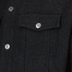 Vestes Veste en laine Ami PARIS Gris Unisexe