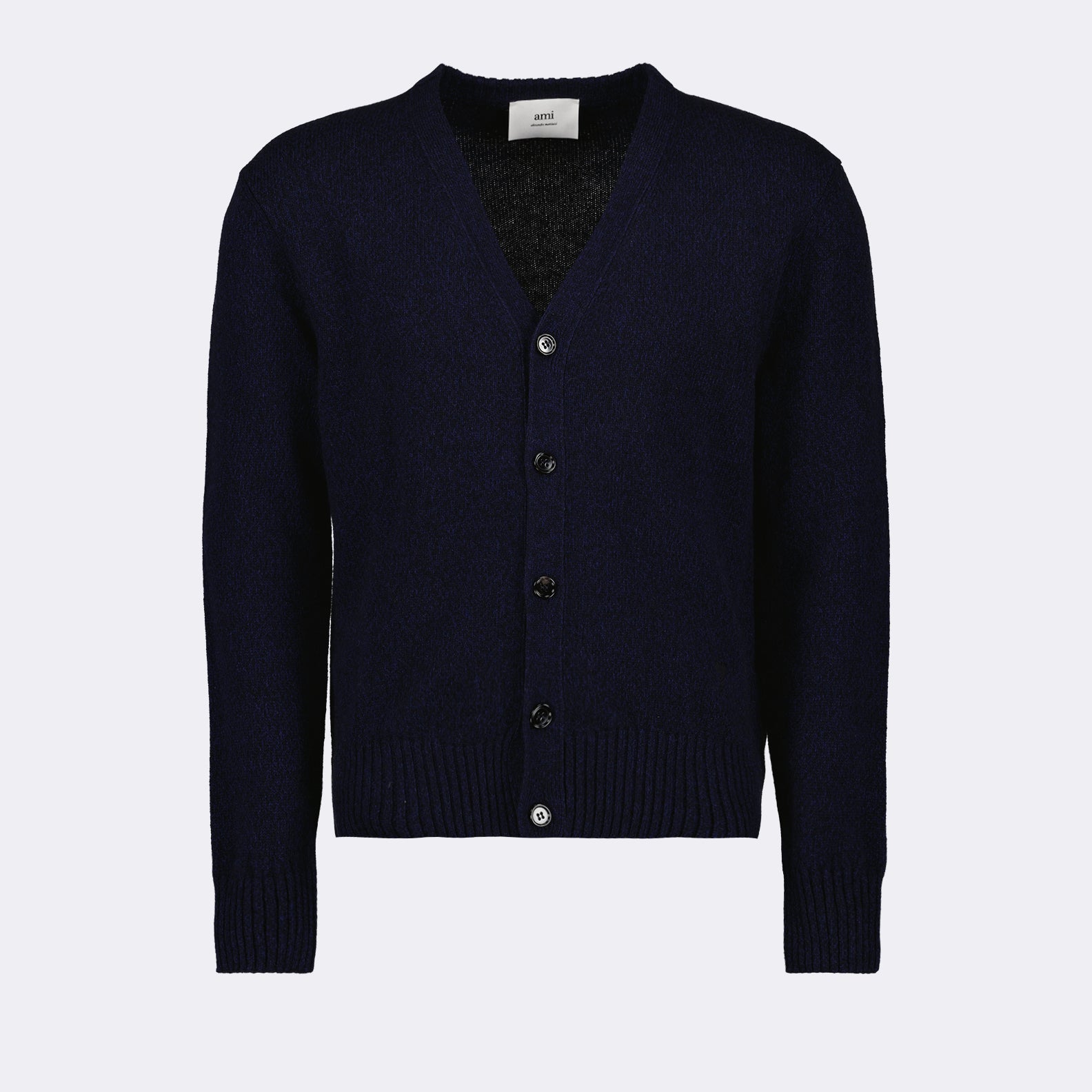 Maille Cardigan Ami de Coeur Ami PARIS Bleu foncé Homme