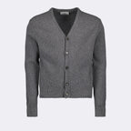 Maille Cardigan Ami de Coeur Ami PARIS Gris Homme
