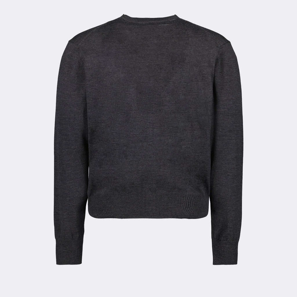 Maille Cardigan Ami de Coeur Ami PARIS Gris Homme