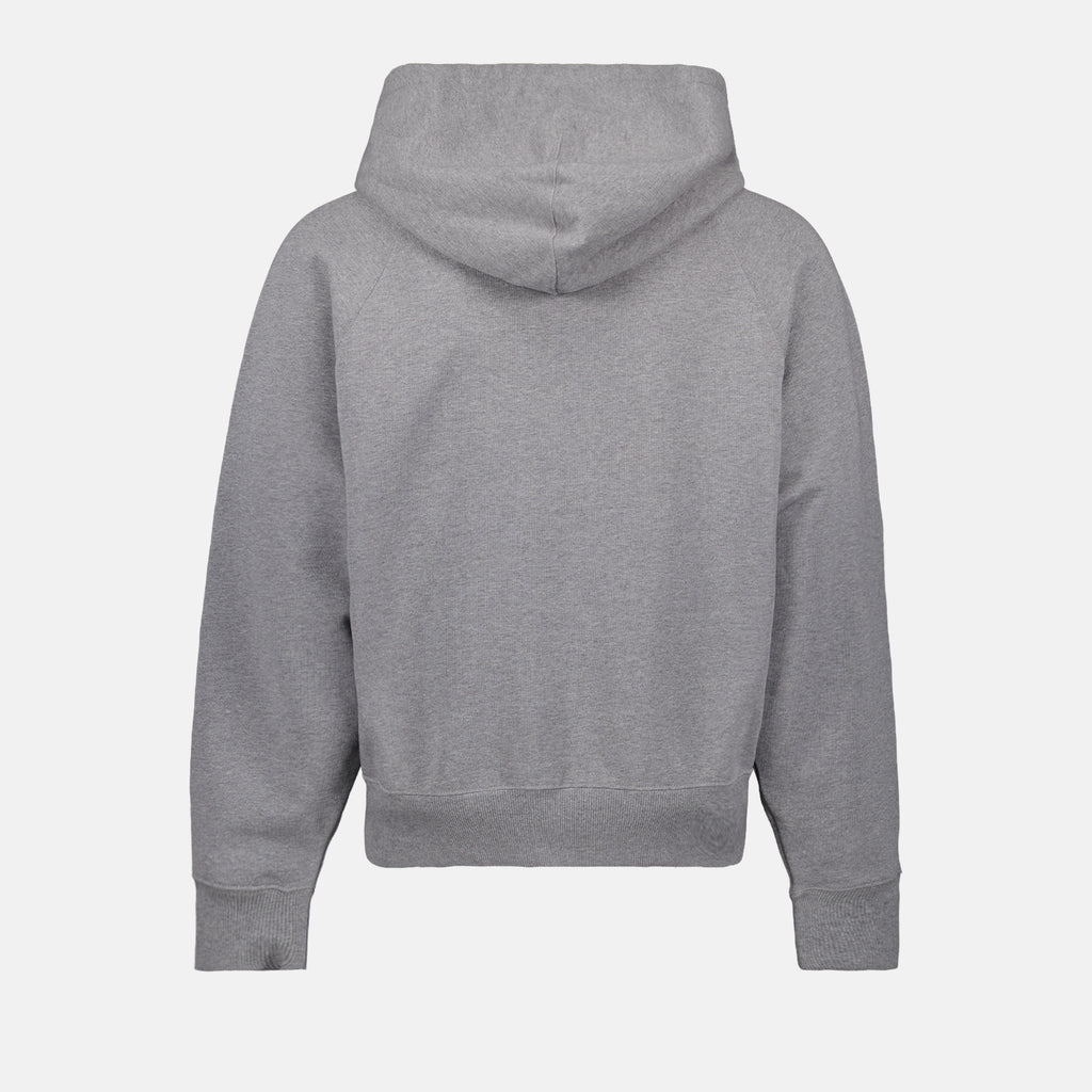 Moletons Sweatshirt com Zipper Ami de Coeur Ami PARIS Cinza Unissex