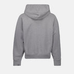 Moletons Sweatshirt com Zipper Ami de Coeur Ami PARIS Cinza Unissex