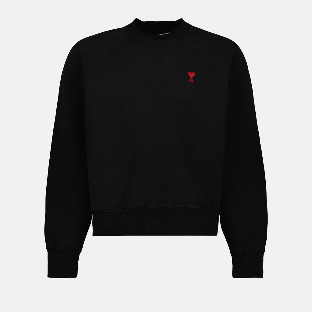 Sweatshirts Ami de Coeur Sweatshirt Ami PARIS Schwarz Unisex