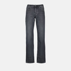 Pants Straight denim pants Ami PARIS Black Man