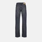 Pants Straight denim pants Ami PARIS Black Man