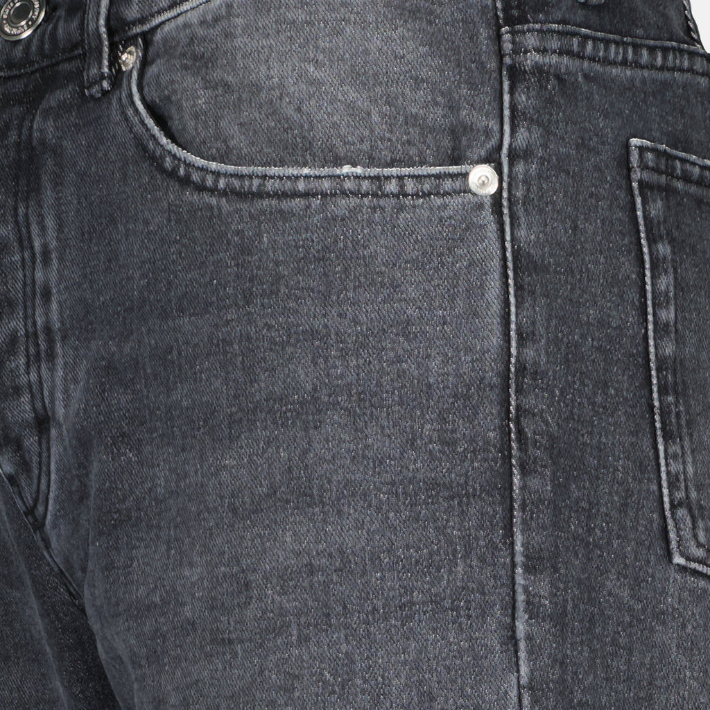 Pants Straight denim pants Ami PARIS Black Man